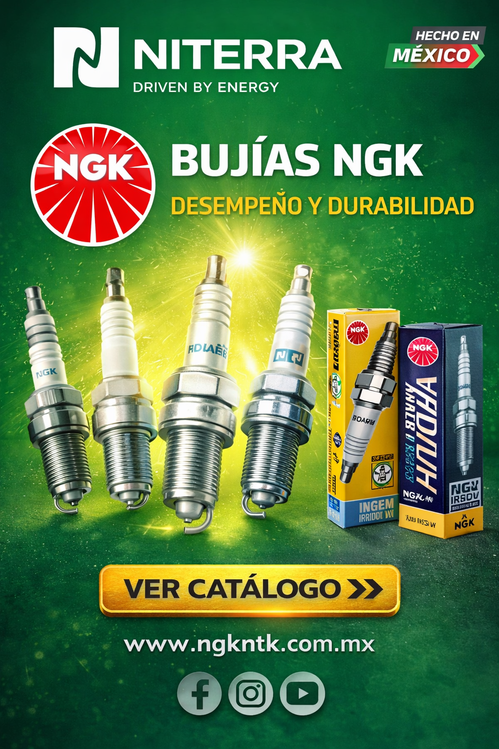 catalogo electronico de BUJIAS NGK