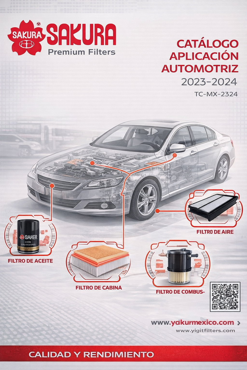 catalogo filtros sakura